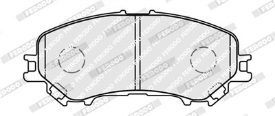 FERODO FDB4843 Číslo výrobce: 22065. EAN: 4044197973866.