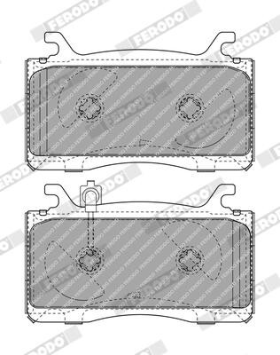 FERODO FDB4932 Číslo výrobce: 22507. EAN: 4044197018680.