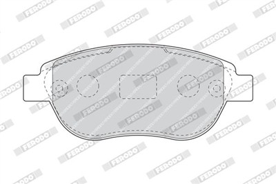 FERODO FDB5028 Číslo výrobce: 23600. EAN: 4060426163907.