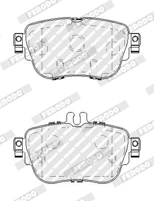 FERODO FDB5032 Číslo výrobce: 22437. EAN: 4060426260477.