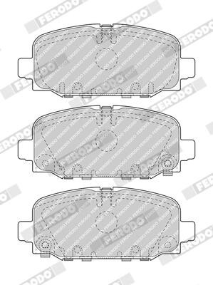 FERODO FDB5049 Číslo výrobce: 22844. EAN: 4060426213428.