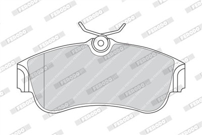 FERODO FDB604 Číslo výrobce: 21546. EAN: 5016687041378.