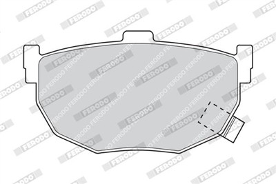 FERODO FDB638 Číslo výrobce: 21553. EAN: 5016687056877.