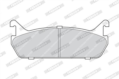 FERODO FDB654 Číslo výrobce: 21559. EAN: 5016687059670.