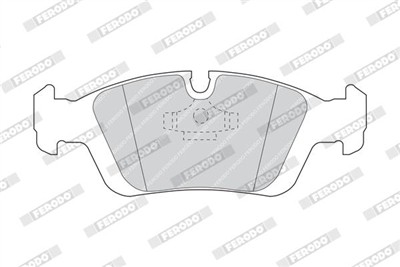 FERODO FDB725 Číslo výrobce: 21292. EAN: 5016687047073.