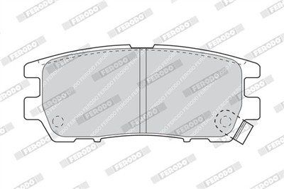 FERODO FDB804 Číslo výrobce: 21840. EAN: 5016687094978.