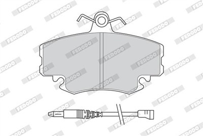 FERODO FDB845 Číslo výrobce: 21463. EAN: 5016687050776.