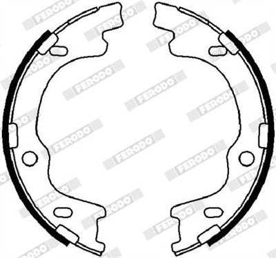 FERODO FSB4022 EAN: 4044197496457.