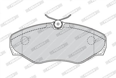 FERODO FVR1515 Číslo výrobce: 23099. EAN: 5016687222111.