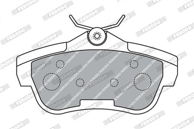 FERODO FVR1772 Číslo výrobce: 24578. EAN: 4044197391899.