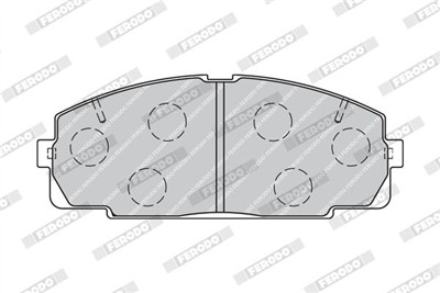 FERODO FVR1884 Číslo výrobce: 21468. EAN: 4044197321223.
