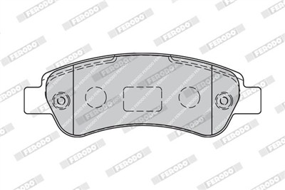 FERODO FVR1927 Číslo výrobce: 24465. EAN: 4044197328413.
