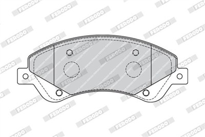 FERODO FVR1929 Číslo výrobce: 24485. EAN: 4044197328475.