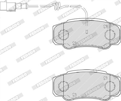 FERODO FVR4054 Číslo výrobce: 23860. EAN: 4044197410118.