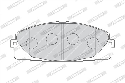 FERODO FVR4327 Číslo výrobce: 24680. EAN: 4044197531479.