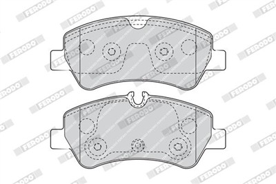 FERODO FVR4398 Číslo výrobce: 25603. EAN: 4044197676248.