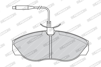 FERODO FVR967 Číslo výrobce: 21797. EAN: 5016687223118.