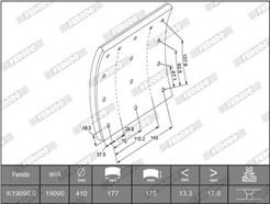 FERODO K19090.0-F3526