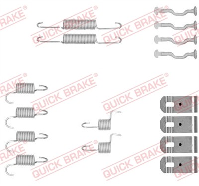 QUICK BRAKE 105-0876 EAN: 5706021105261.