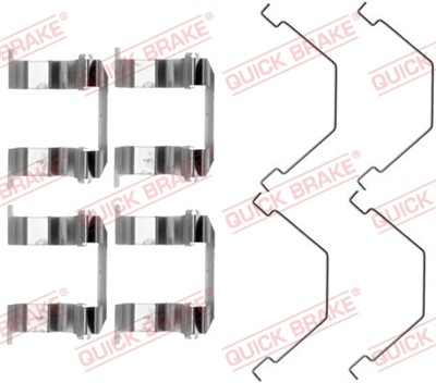QUICK BRAKE 109-1158 EAN: 5706021007145.