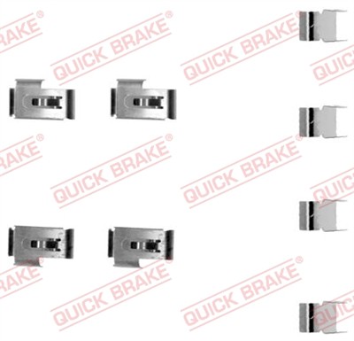 QUICK BRAKE 109-1198 EAN: 5706021039931.