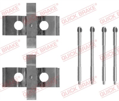 QUICK BRAKE 109-1296 EAN: 5706021080346.