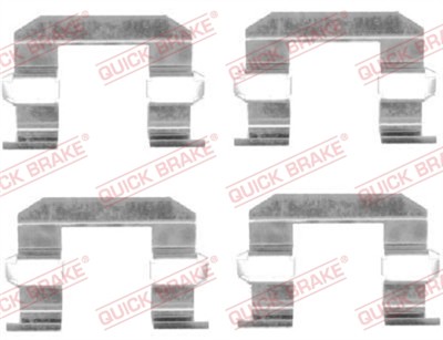 QUICK BRAKE 109-1645 EAN: 5706021086270.