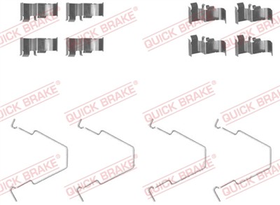 QUICK BRAKE 109-1652 EAN: 5706021089608.