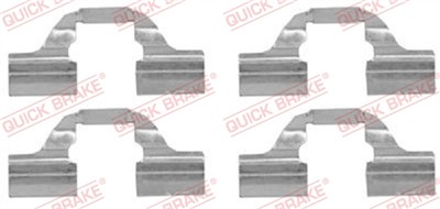 QUICK BRAKE 109-1684 EAN: 5706021092561.