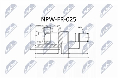 NTY NPW-FR-025 EAN: 5902048018694.