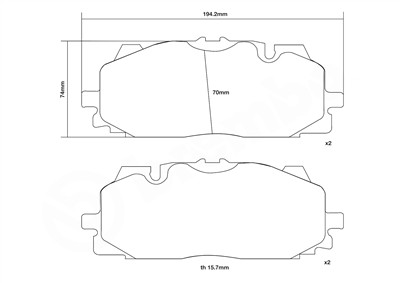 BREMBO 07.D435.61 EAN: 8020584604427.