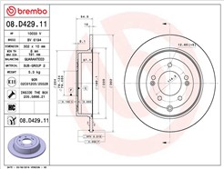 BREMBO 08.D429.11