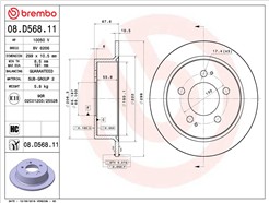 BREMBO 08.D568.11