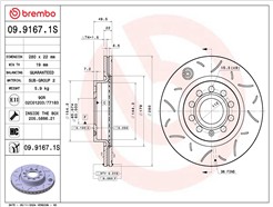 BREMBO 09.9167.1S