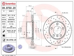 BREMBO 09.9750.2X