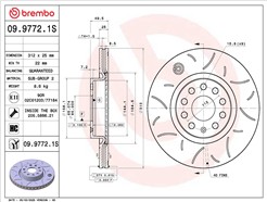 BREMBO 09.9772.1S