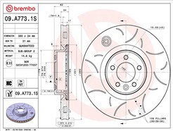BREMBO 09.A773.1S