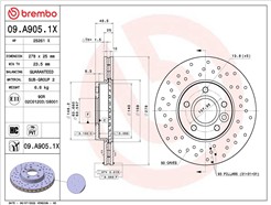 BREMBO 09.A905.1X