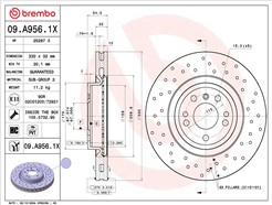 BREMBO 09.A956.1X