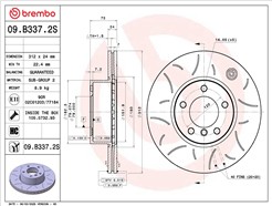 BREMBO 09.B337.2S