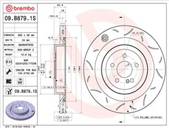 BREMBO 09.B879.1S