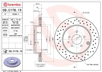 BREMBO 09.C178.1X