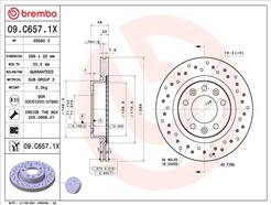 BREMBO 09.C657.1X