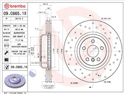 BREMBO 09.C665.1X