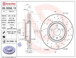BREMBO 09.D058.1X