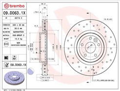 BREMBO 09.D063.1X