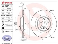 BREMBO 09.D175.11