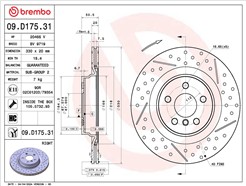 BREMBO 09.D175.31