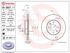 BREMBO 09.D607.11