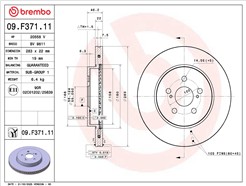BREMBO 09.F371.11